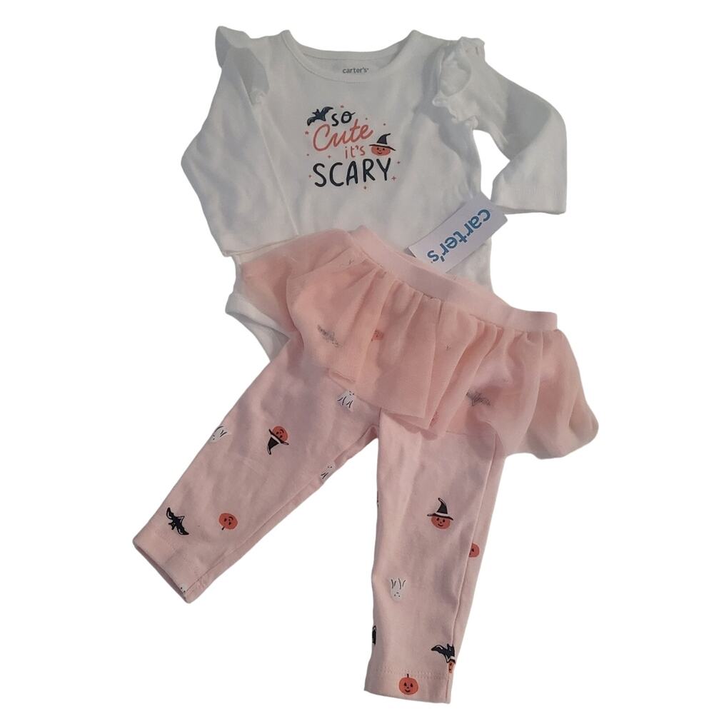 New 6M Carter's Halloween outfit so cute it's scary